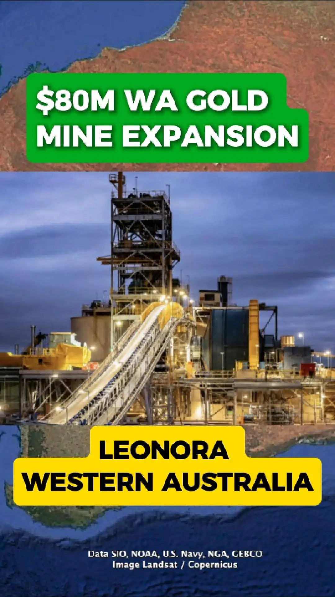 Vault Minerals Approves $80M Expansion at King of the Hills

Vault Minerals (ASX: VAU) has signed off on an $80 million expansion of its King of the Hills (KOTH) gold operation near Leonora, aiming to lift processing capacity and unlock more of the district’s long-life potential.

New Crusher and Mill Upgrades:

The project centres on a new primary crusher, new tanks in the CIP circuit, and upgrades across the wet plant.
A fresh crushing circuit will be built 110 metres west of the existing one to avoid interrupting current production.
These changes are designed to reduce bottlenecks and support a lift to 6 million tonnes per annum.

Tapping a Massive Stockpile:

Vault is currently mill-constrained, with a 7.3-million-tonne stockpile beside the plant holding more than 108,000 ounces of gold.
The expansion allows faster processing of this ore and better use of the company’s multiple feed sources.

Strong Reserve Base:

King of the Hills and nearby operations host:

2.24Moz Ore Reserves
6.02Moz Mineral Resources
This underpins a base case 10-year mine life and supports future growth across the Leonora region.

Construction Timeline:

Work is expected to begin in April 2025, with commissioning targeted for Q4 FY26.
GR Engineering Services completed the design and cost study for the expansion.

Positioning for Leonora’s Next Gold Wave:

With higher capacity, major infrastructure already in place, and renewed underground exploration, Vault Minerals sees KOTH as a key driver for the next phase of growth in the Leonora gold district.

Cover image: Data SIO, NOAA, U.S. Navy, NGA, GEBCO. Image Landsat / Copernicus.
Processing plant image: © Vault Minerals.
