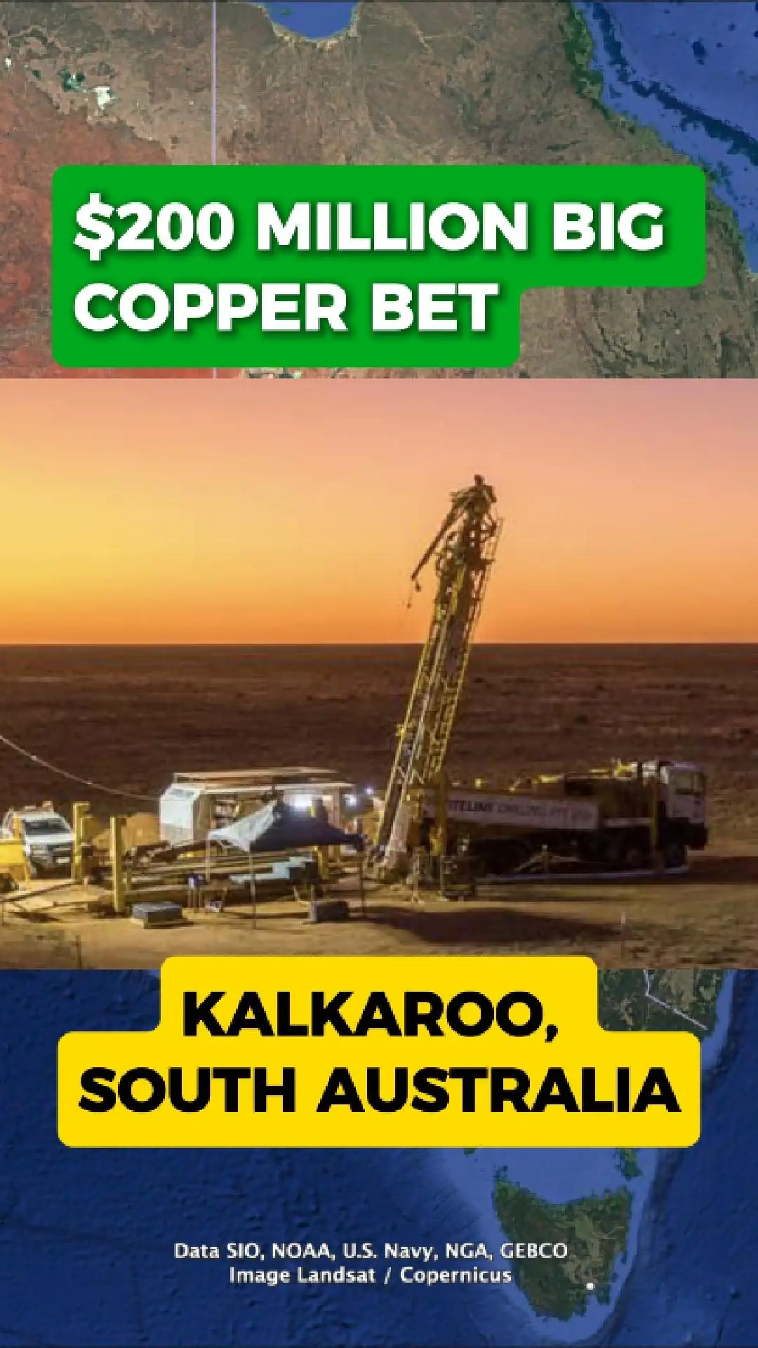 $210 Million Deal Revives Major Copper–Gold Project in South Australia

A major funding agreement is breathing new life into one of South Australia’s most significant undeveloped mineral deposits. Kalkaroo, located about 400 kilometres north of Adelaide, holds one of Australia’s largest copper–gold resources and has been in the planning stages for years without moving into full development.

Havilah’s Long-Standing Project Gains Momentum

Owned by Havilah Resources, the Kalkaroo project has remained idle as the company sought the right partner to progress the orebody toward production. Despite its size and potential, the project has not advanced to mine construction, and the remote landscape shows no surface infrastructure or open-pit activity.

Sandfire Commits up to $210 Million

A new agreement with Sandfire Resources is now set to accelerate the next phase. Sandfire has committed up to $210 million under an earn-in structure, including funding for fresh drilling aimed at upgrading and expanding the resource base. The plan includes a new pre-feasibility study and thousands of metres of drilling to better define the deposit.

Could Kalkaroo Finally Become a Mine?

The substantial investment marks the most serious step toward development the project has seen in years. If the drilling program confirms its potential and the study demonstrates economic viability, Kalkaroo could progress toward becoming one of the next major copper–gold mines in the region.

Industry observers say the deal signals growing confidence in South Australia’s copper future, especially as demand for copper continues to rise globally.