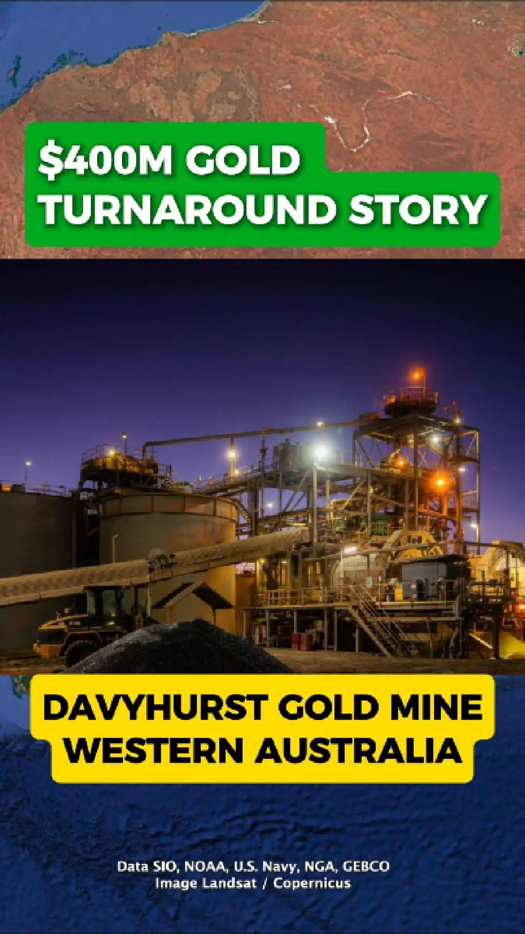 Davyhurst Gold Mine Ramps Up After Turnaround

The Davyhurst Gold Mine in Western Australia was once seen as a challenged operation. After a period of underperformance, the mine has now returned to growth following a major operational reset.

Operations Back on Track

Ora Banda Mining cleaned up its mining and processing operations, improving reliability and lifting gold output. These changes helped stabilise production and improve overall performance at the site.

Strong Financial Results

In 2025, the company sold more than $400 million worth of gold, delivering $186 million in profit. The result reflects higher production levels and improved operating efficiency.

Growth Ahead

With production expected to more than double by next year, Davyhurst is entering a new phase. The focus has shifted from fixing problems to scaling production, raising questions about how large the operation could become.