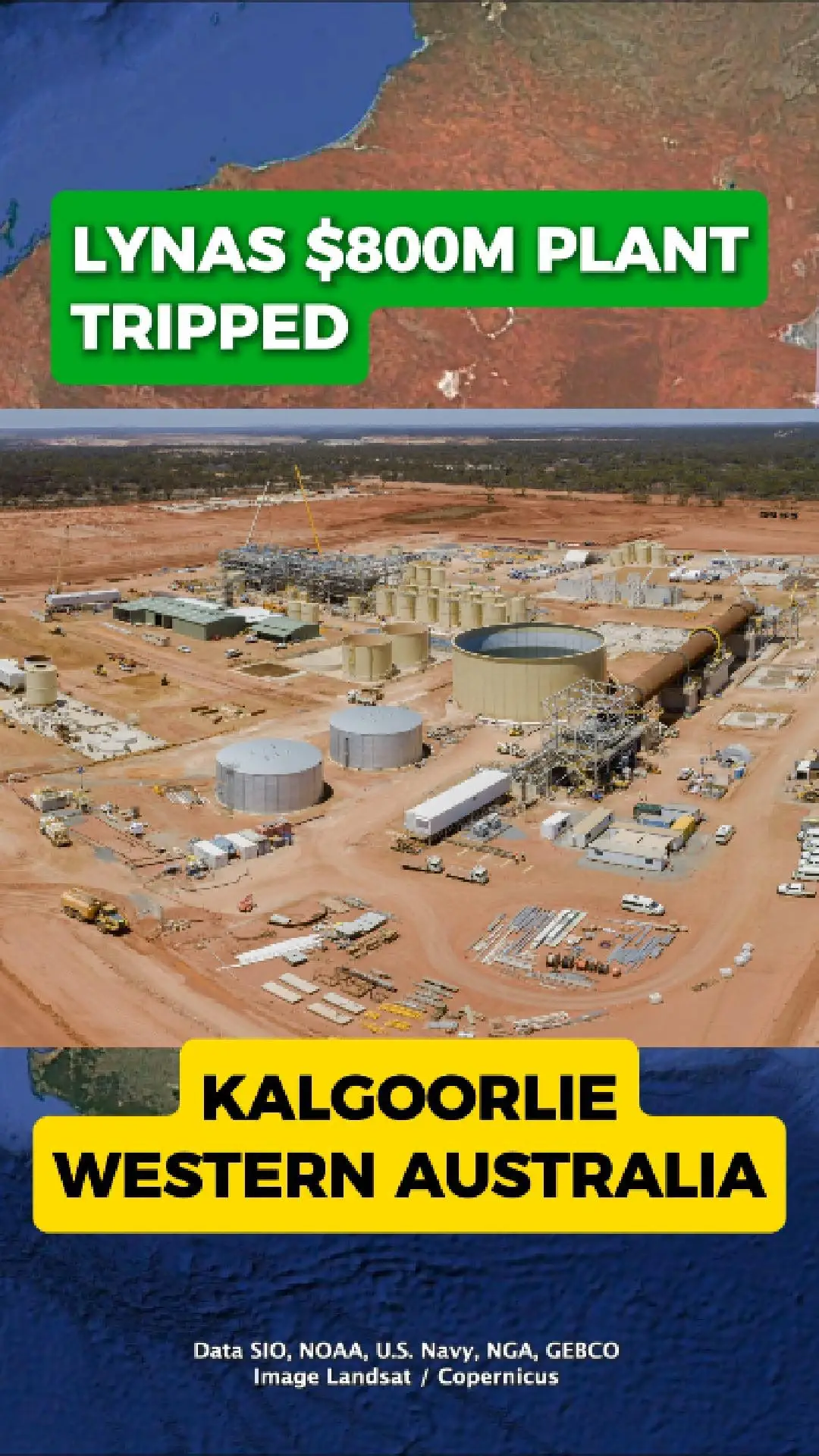 Lynas’ $800M Kalgoorlie plant hit by blackouts
Lynas’ $800 million rare-earths processing plant in Kalgoorlie has been disrupted by repeated power outages. Lynas says the blackouts are tripping the facility and hurting consistent production.
What the plant does
The Kalgoorlie site cracks and leaches Mt Weld material to produce mixed rare earth carbonate — an important mid-step that is then shipped to Lynas’ downstream processing in Malaysia.
Why it’s been slowed
Lynas says the issue is simple: unreliable power. The company has warned that even a one-second outage can take about an hour to recover, because the plant needs time to safely restart and stabilise.
Why it matters
This facility is part of the broader push to build more rare-earth processing capacity outside China’s supply chain dominance — moving Australia beyond “dig and ship” into higher-value processing steps.
What to watch next
The key milestone is whether power reliability improves (and/or Lynas brings in backup power options) so the plant can run consistently and hit output targets.